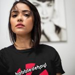 HOBBLEDEHOY - Mr Sparkle Women's Black T-Shirt - Image 2